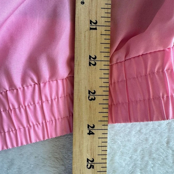 BEBE 2000s Y2K Sport Pink Windbreaker Jacket - Picture 6 of 7